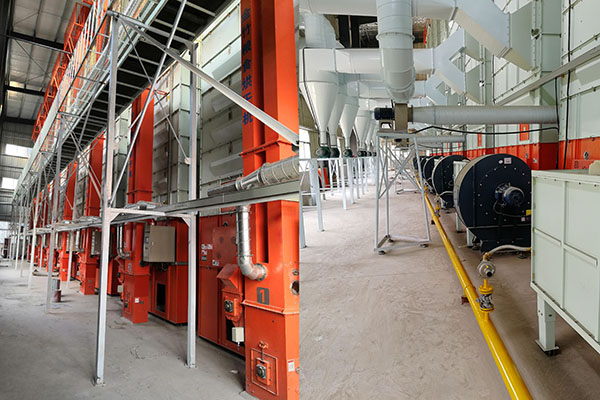 10臺30噸谷物烘干機組 